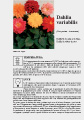Scheda di coltivazione Dahlia variabilis